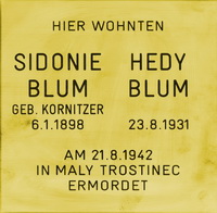 Sidonie und Hedy Blum: 1230 Wien, Breitenfurterstr. 316-318